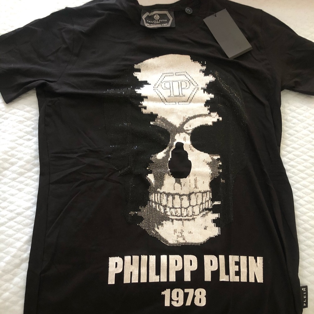 Philipp Plein Tee ( BLACK )